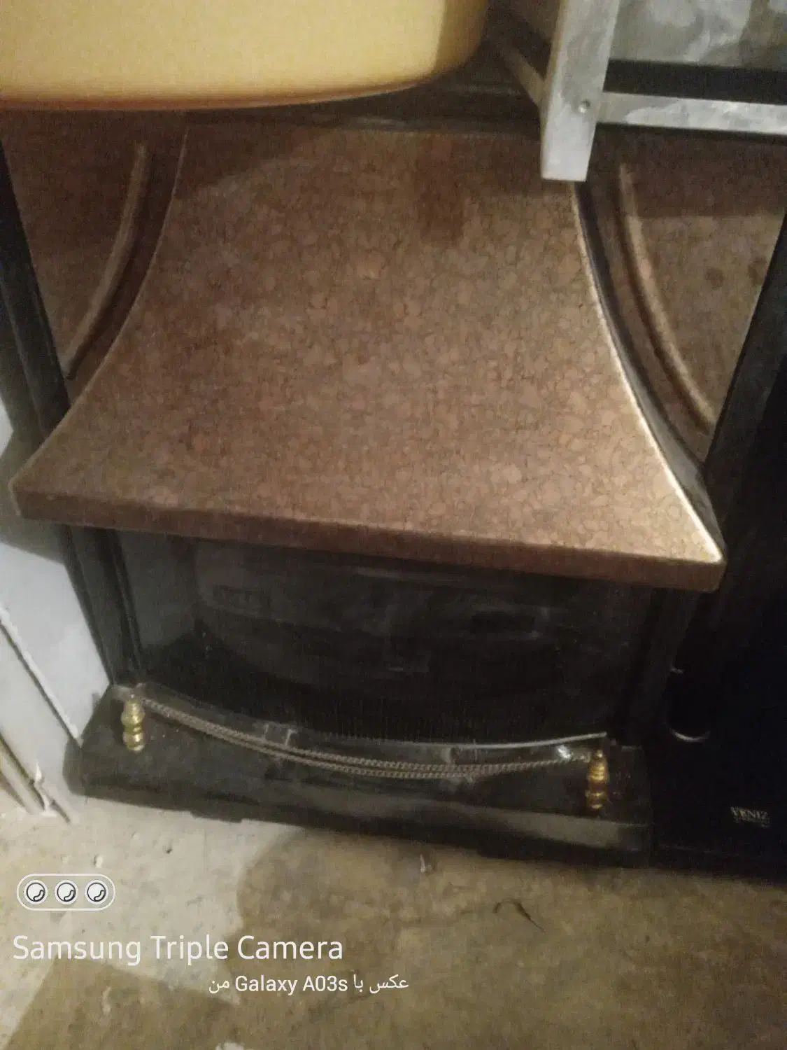 بخاری طرح شومینه|بخاری، هیتر، شومینه|محمدیه-قزوین, |دیوار