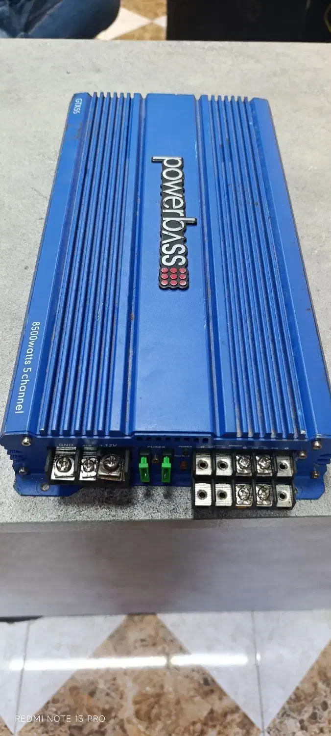 آمپلی‌فایر پاور بیس  ۵کانال|صوتی و تصویری|یاسوج, |دیوار