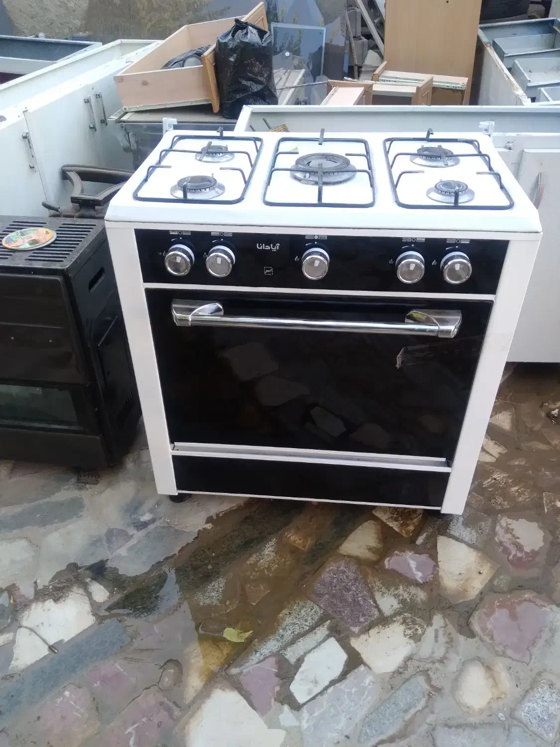 اجاق گاز پنج شعله ۵ عدد|اجاق گاز و لوازم برقی پختوپز|قروه, |دیوار
