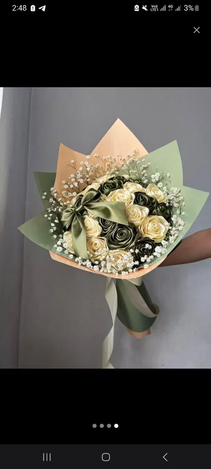 گل جاودان|گل مصنوعی|نقده, |دیوار