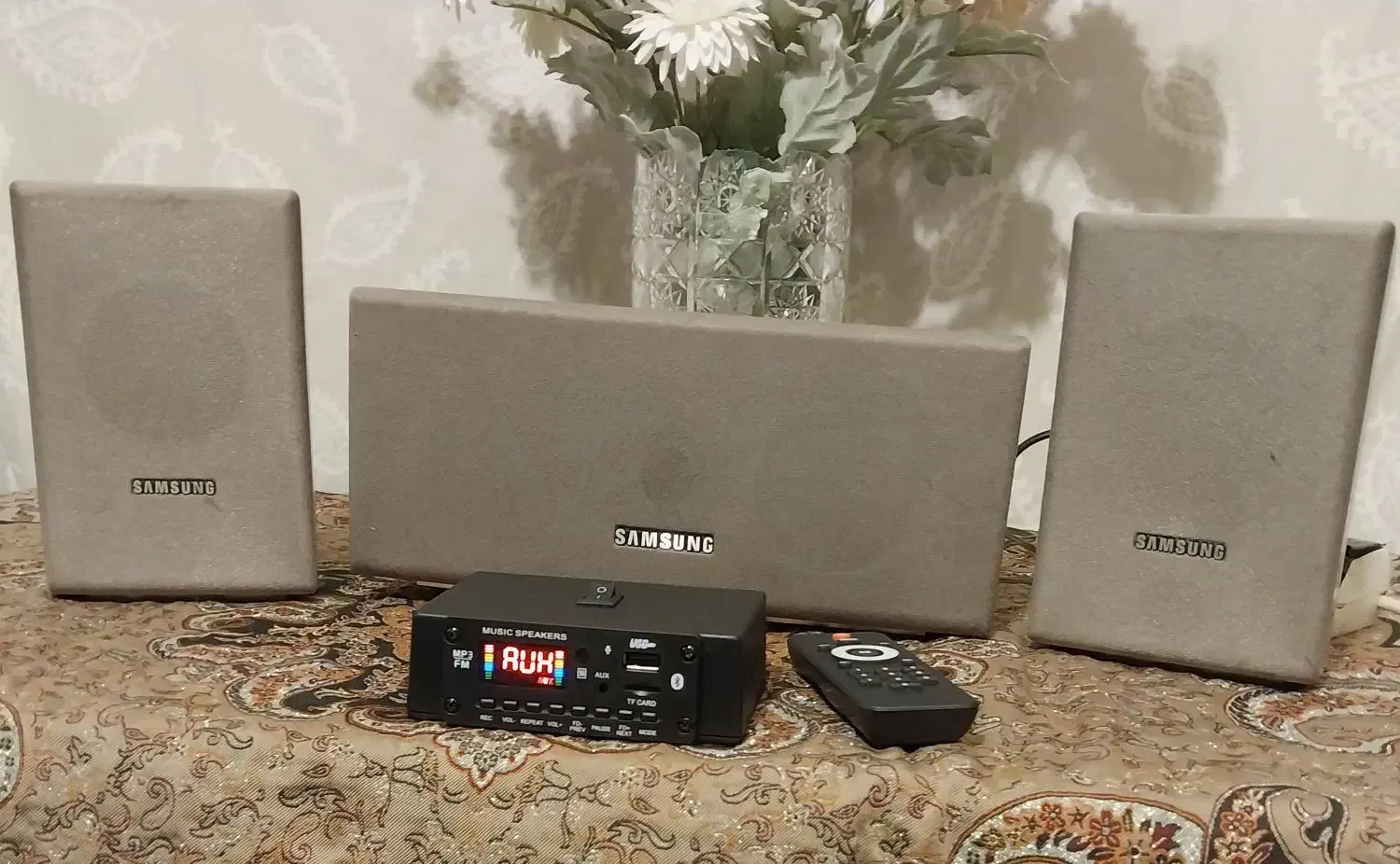 سامسونگ با قابلیت شارژی بلوتوث فلش کنترل +فیلم صدا|سیستم صوتی خانگی|تهران, گیشا|دیوار