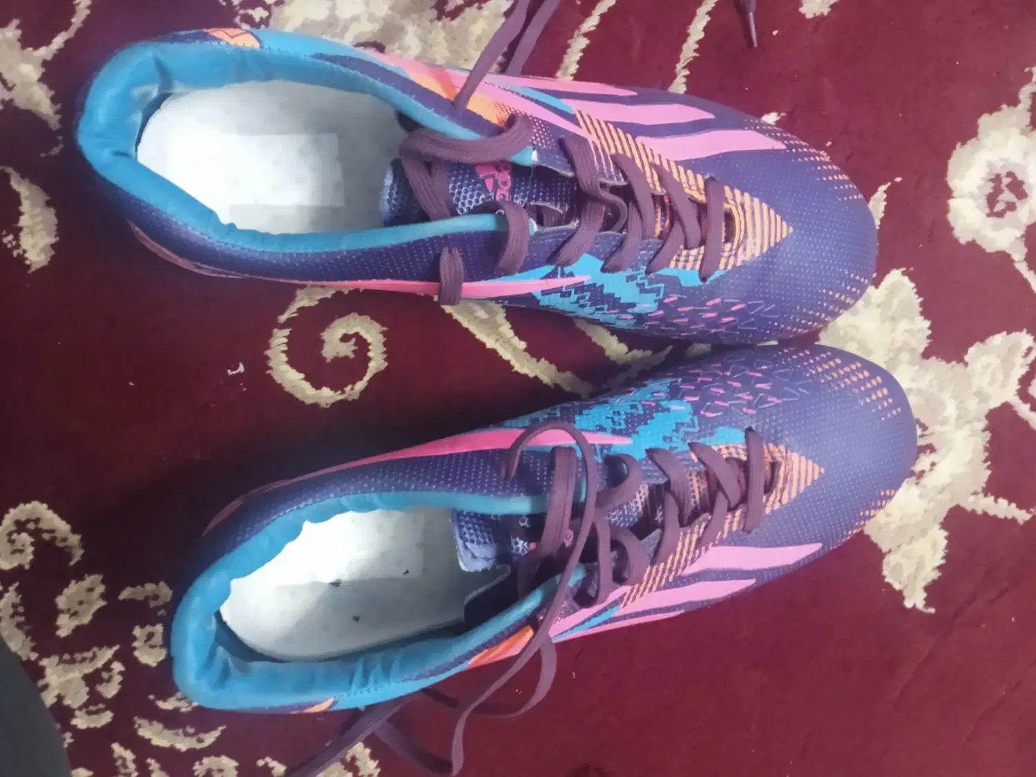 کفش چمن یکبار استفاده شده سایز ۴۳|تجهیزات ورزشی|بیرجند, |دیوار