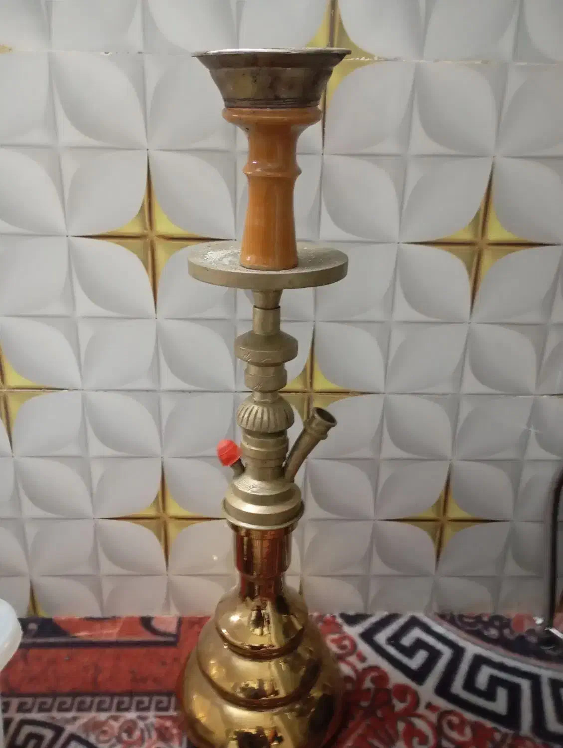 قلیان برنج اصل|صنایع دستی و سایر لوازم تزئینی|علی‌آباد کتول, |دیوار