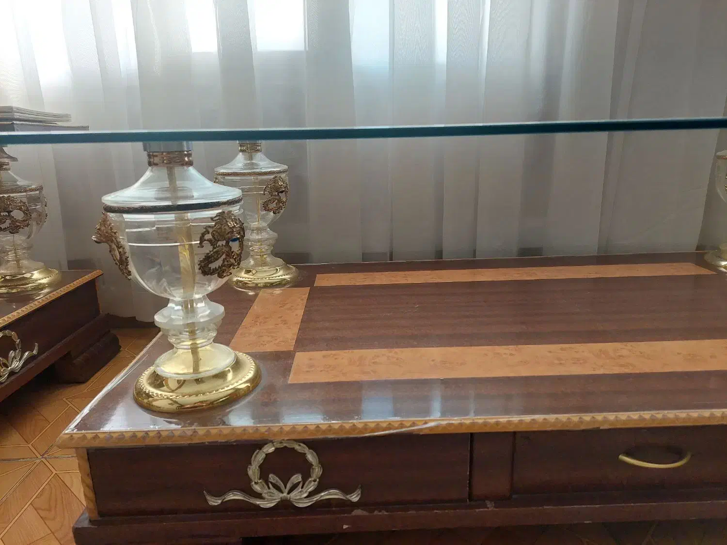 میز جلو مبلی|مبلمان خانگی و میز عسلی|قزوین, |دیوار