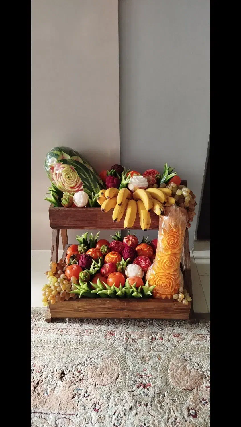 میوهآرایی شب یلدا، تزیین میوه چله|خدمات پذیرایی، مراسم|مشهد, کوی ولیعصر|دیوار