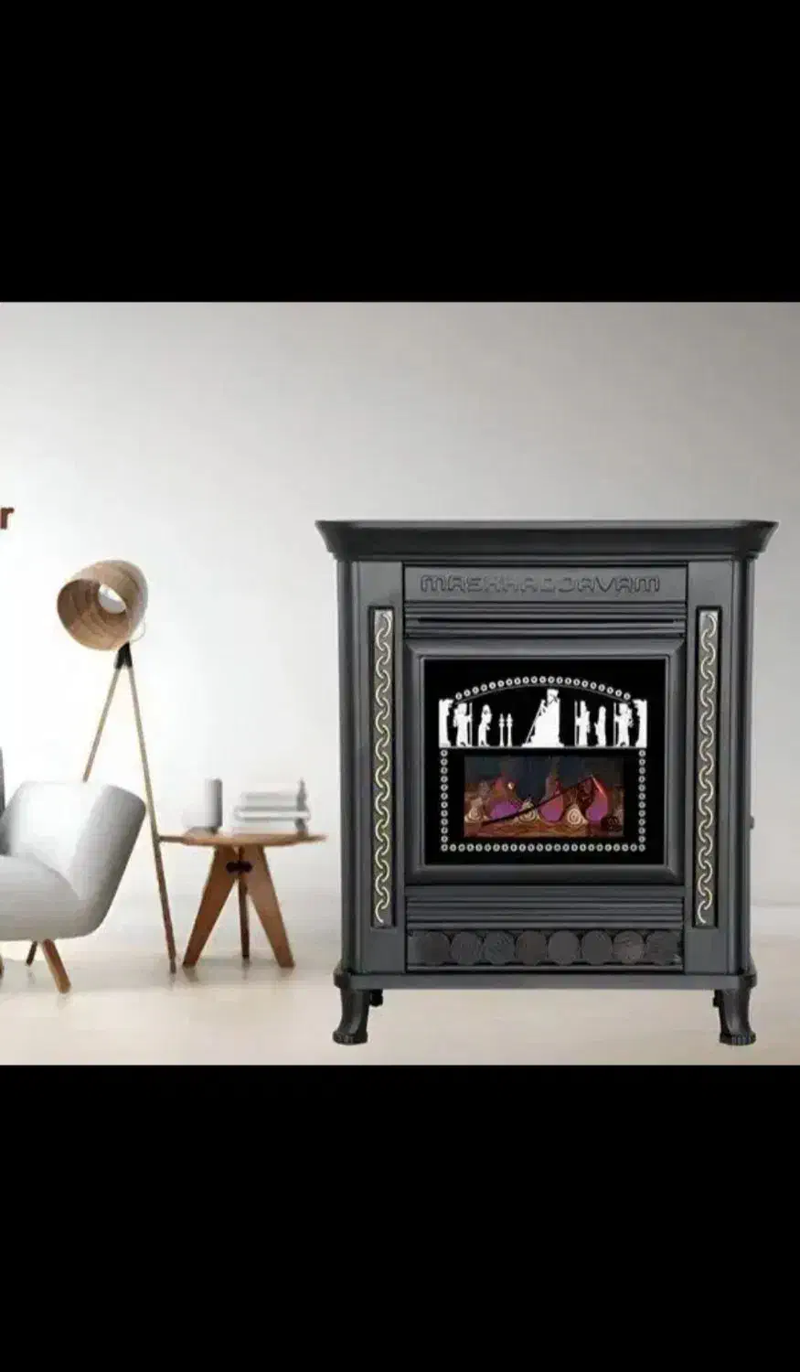 بخاری گازی طرح شومینه|بخاری، هیتر، شومینه|قم, عمار یاسر|دیوار