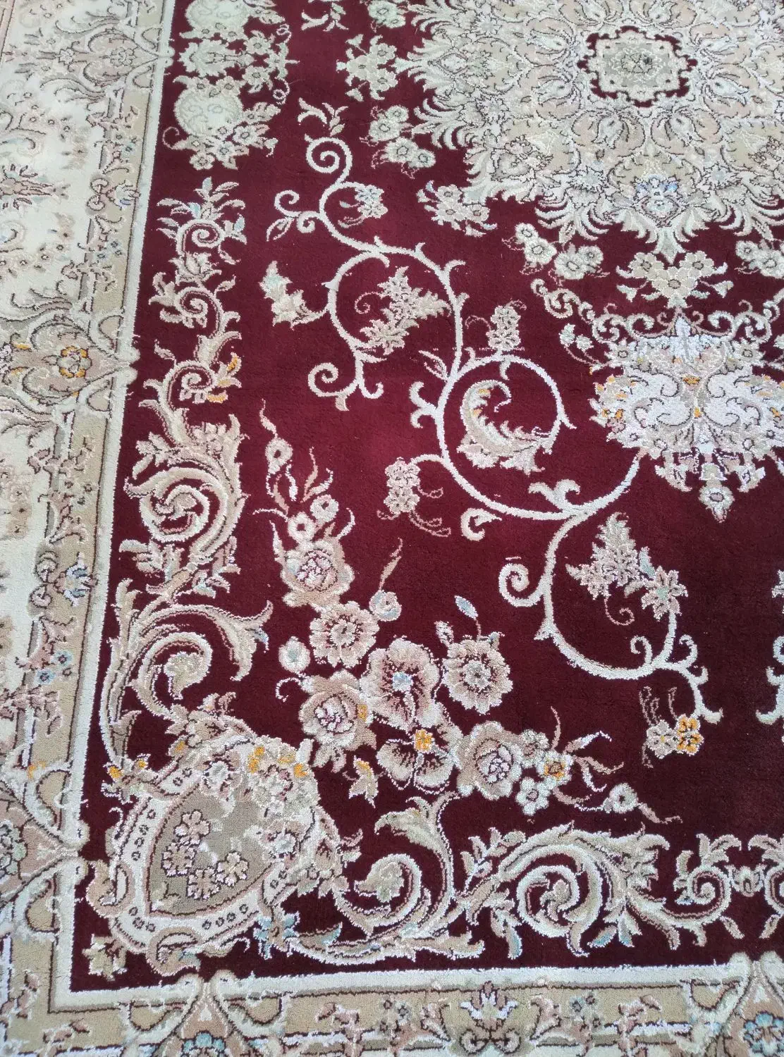 چهارتخته فرش شش متری|فرش|پاوه, |دیوار