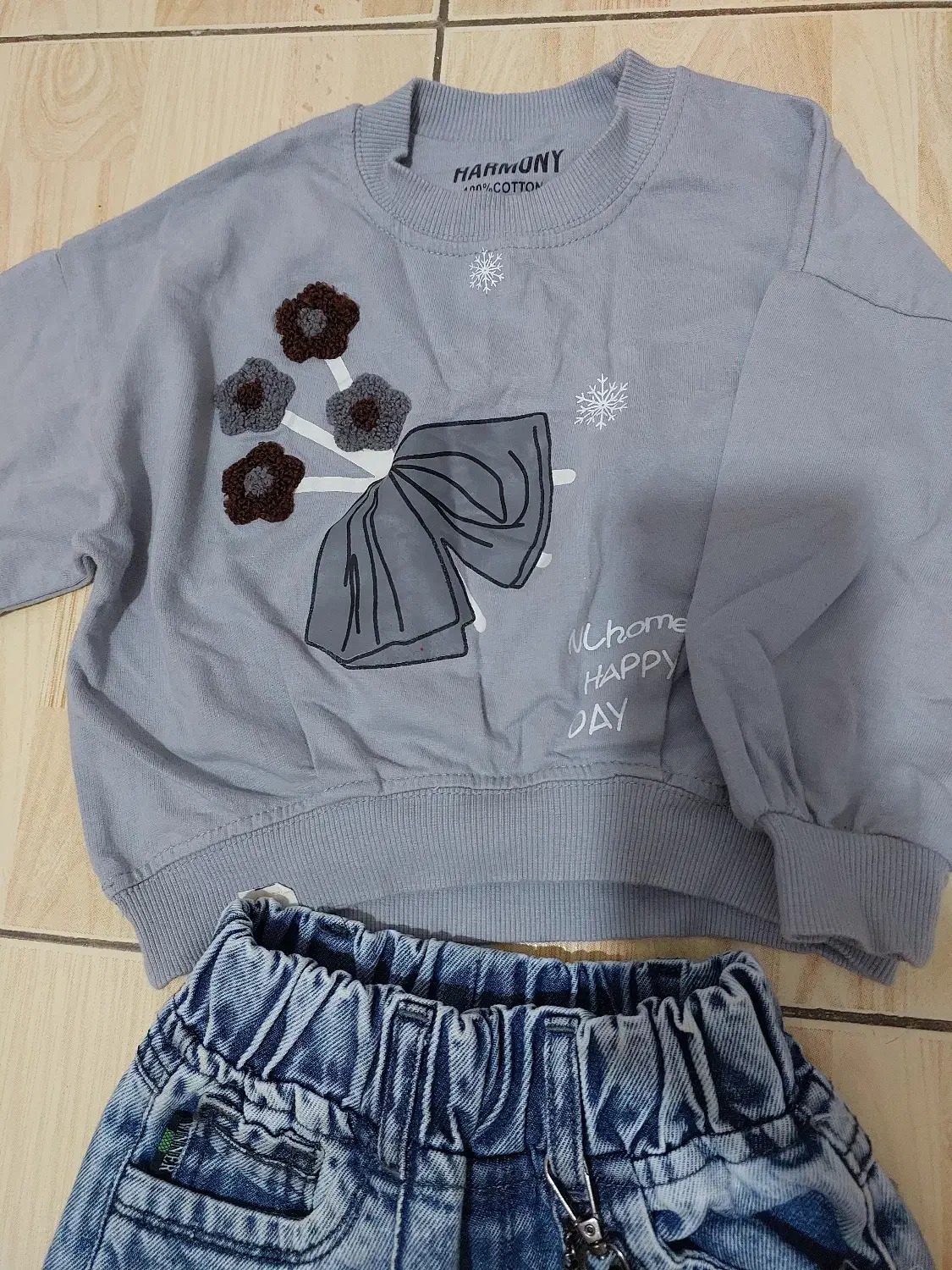 بلوزوشلوارمارک دخترونه|کفش و لباس بچه|بابل, |دیوار