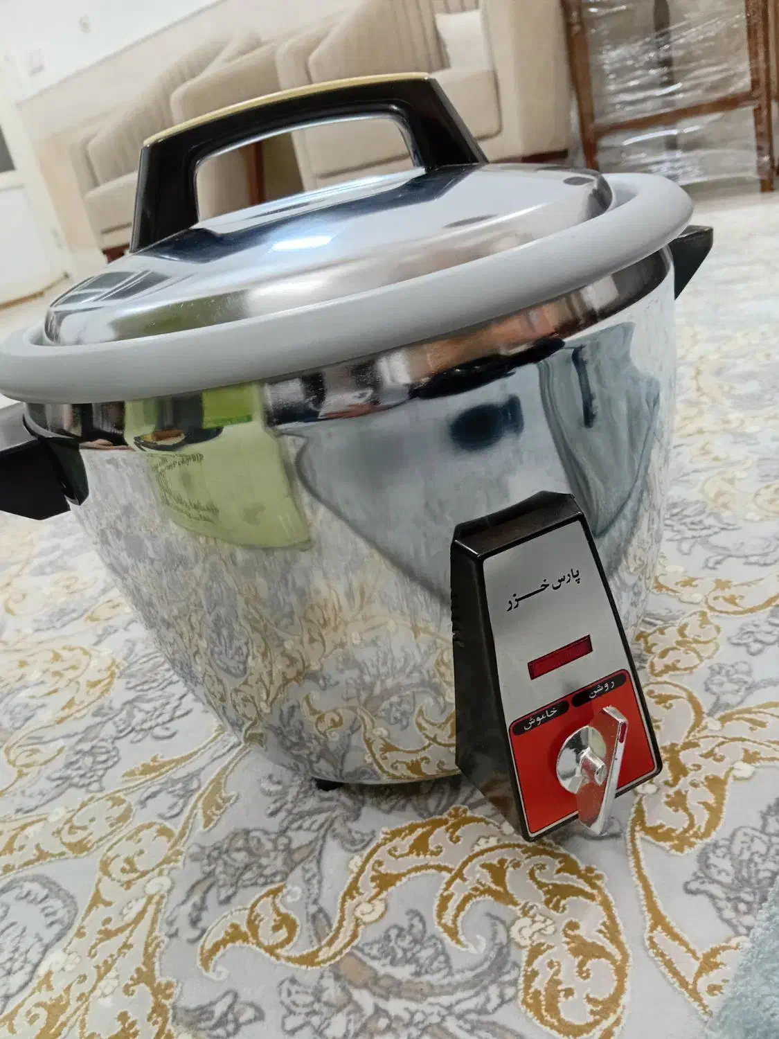 پلوپز پارس خزر طرح قدیم|اجاق گاز و لوازم برقی پختوپز|قم, باجک یک|دیوار