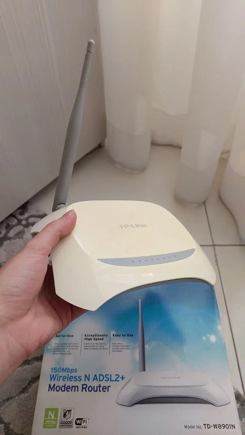 دو عدد مودم tplink و dlink|مودم و تجهیزات شبکه|تهران, پونک|دیوار