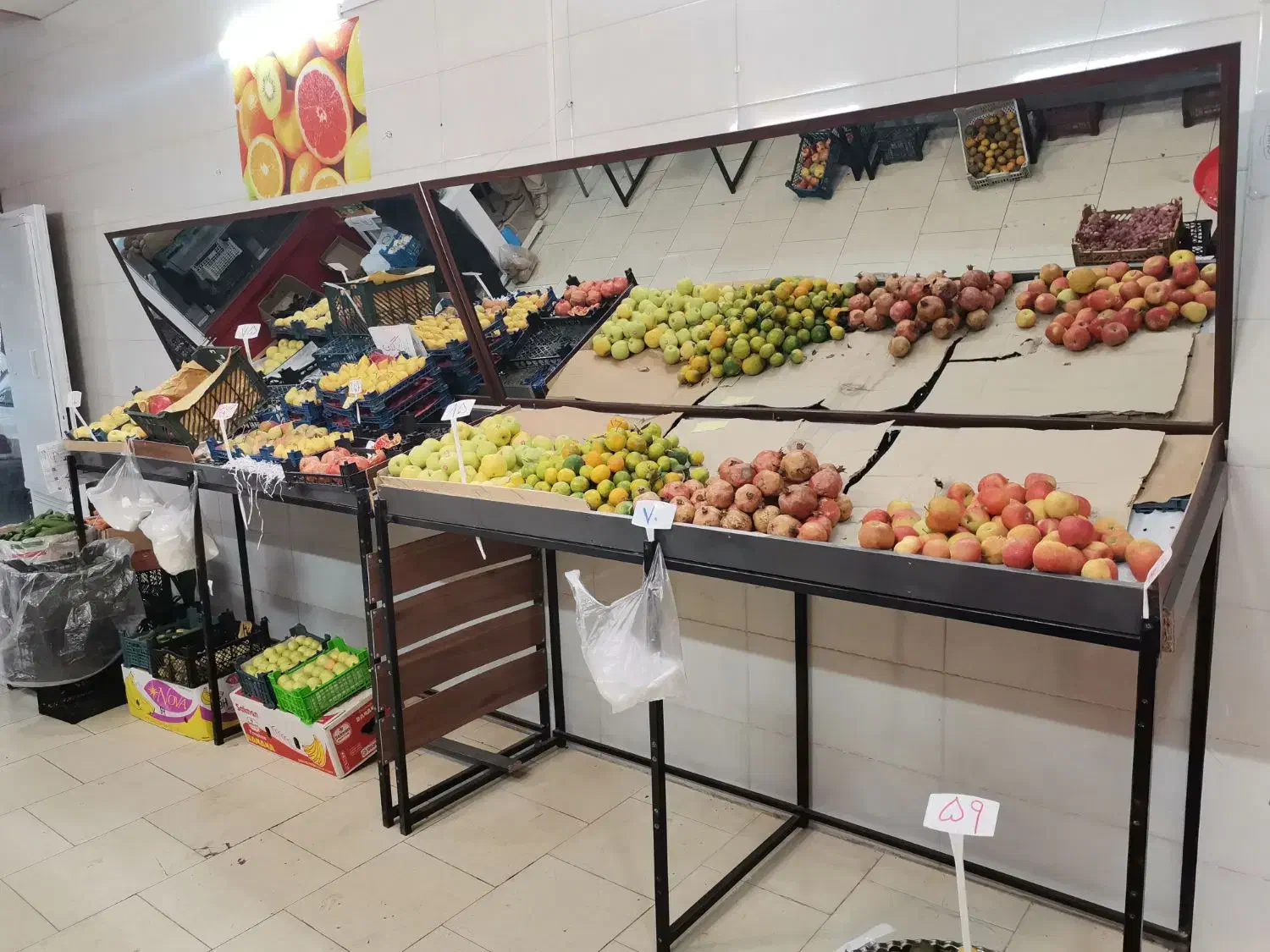 استند قفسه میوه فروشی|فروشگاه و مغازه|گنبد کاووس, |دیوار