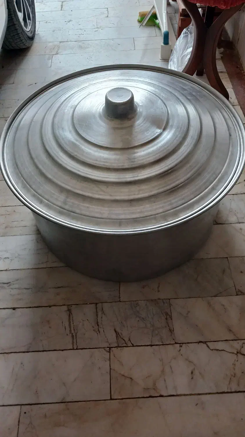 دیگ بزرگ روحی قطر ۸۰|ظروف پخت‌وپز|فومن, |دیوار