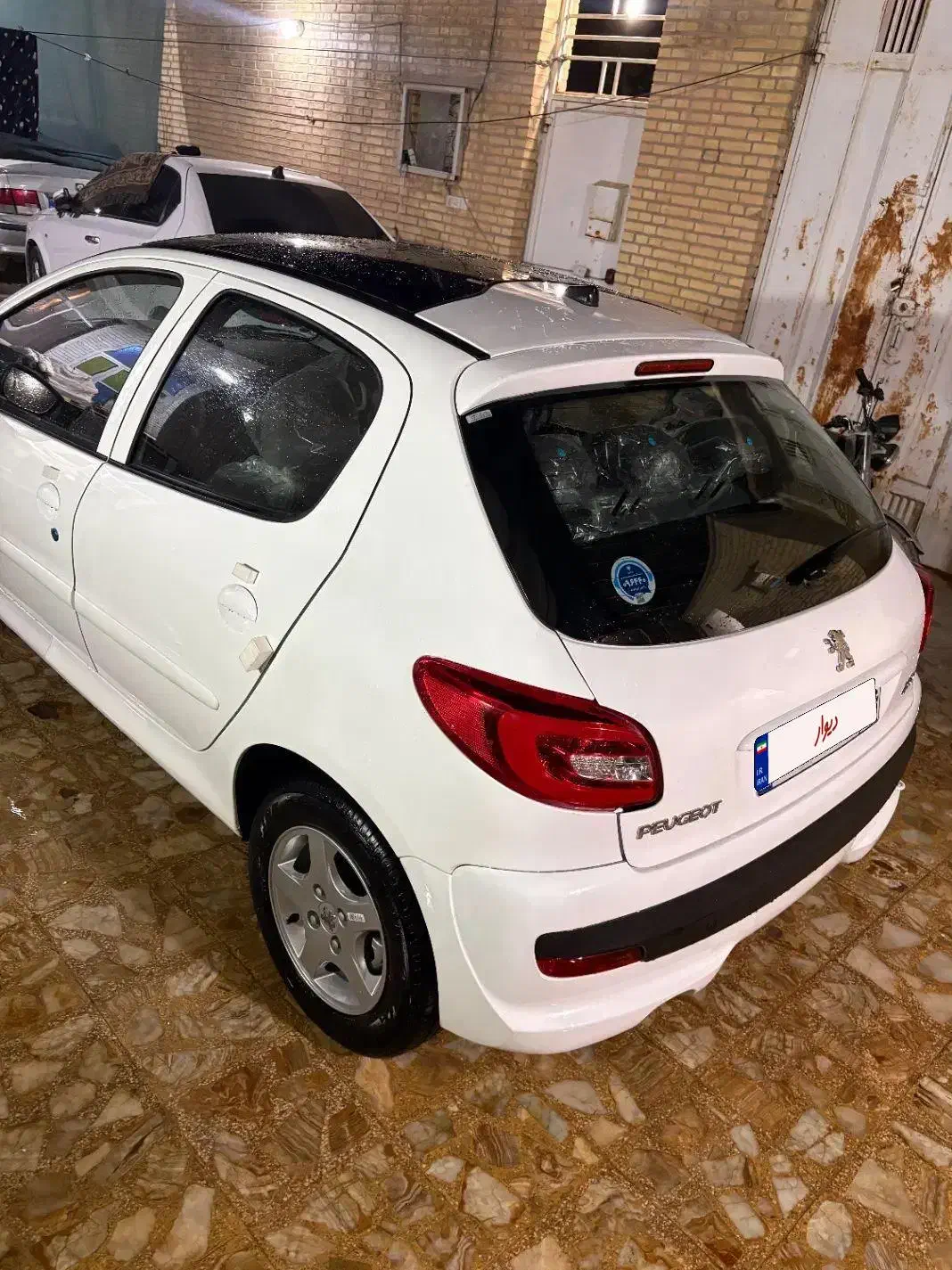 207پانورما صفرکیلومتر۴۰۴ فول با رینگ|خودرو سواری و وانت|بهبهان, |دیوار