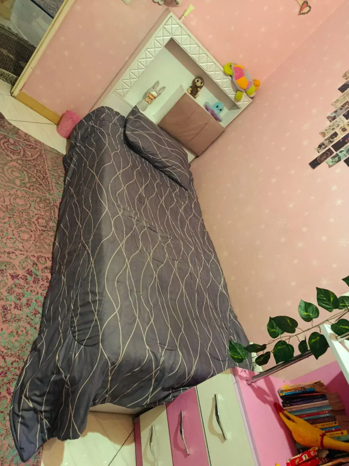 تخت یک نفره سالم|تخت و سرویس خواب|تهران, شهرک دریا|دیوار