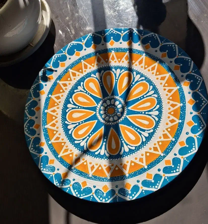 تابلو سفالی زیبا|تابلو، نقاشی، عکس|زاهدان, |دیوار