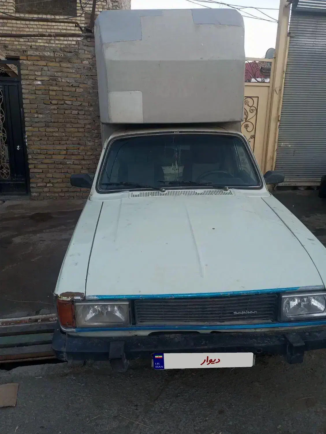 عقب جلو پلمپ اما طرف شاگرد برای تقویت ورق گذاشتم|خودرو سواری و وانت|فیرورق, |دیوار