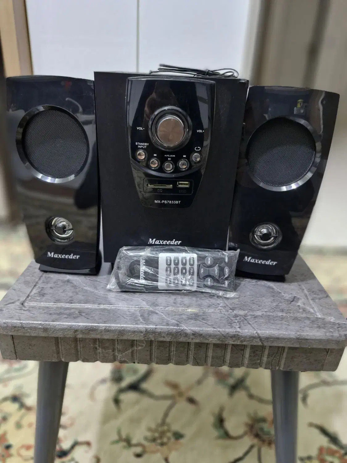 اسپیکر ۳ تیکه بلوتوثی|سیستم صوتی خانگی|قوچان, |دیوار