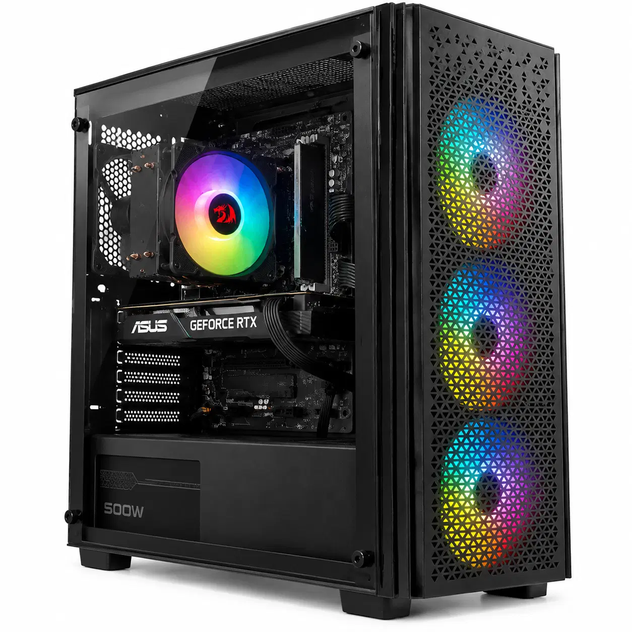 کیس گیمینگ i3 12100F/ RTX 3050 8GB|رایانه رومیزی|شیراز, معالیآباد|دیوار