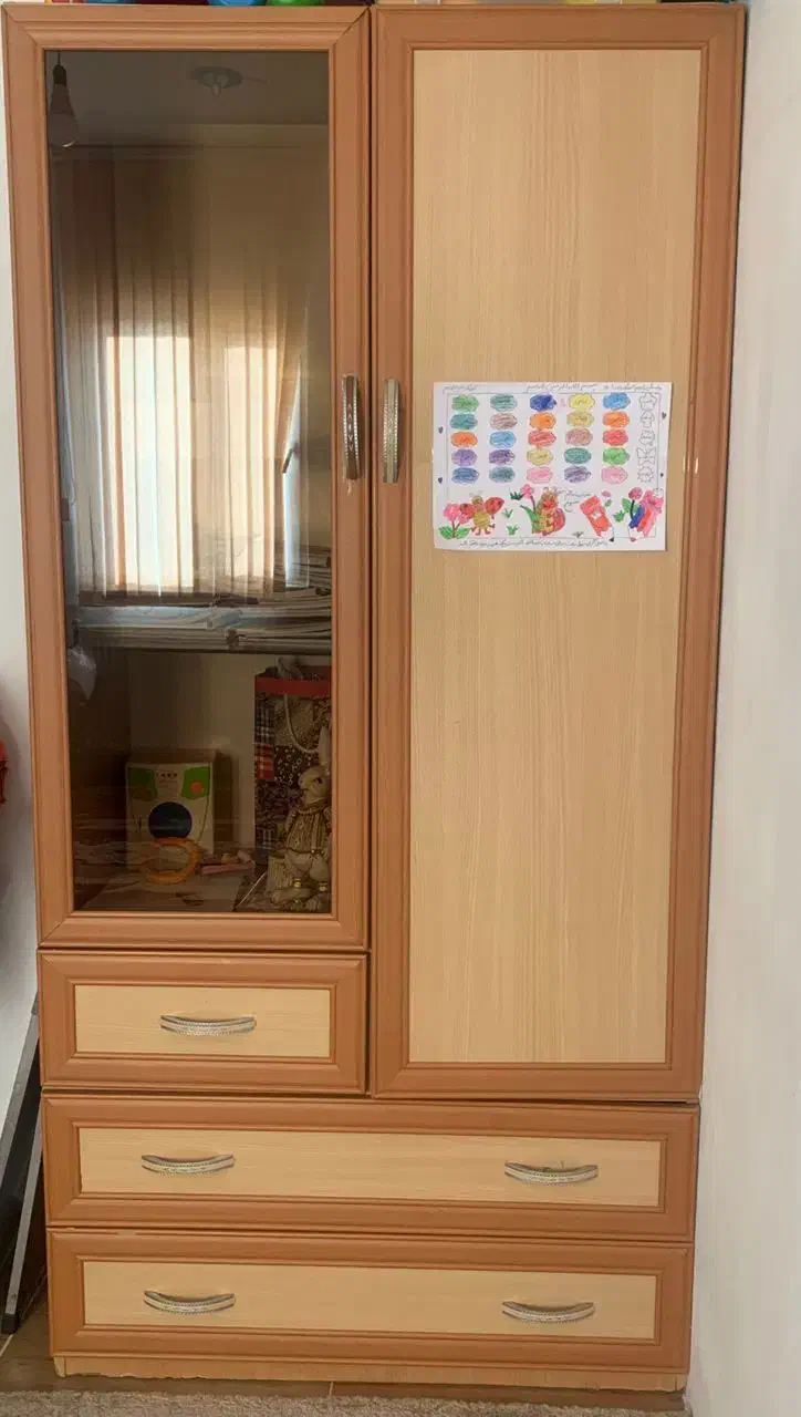 کمد بچه در حد نو|جاکفشی، کمد، دراور|مرودشت, ولایت|دیوار