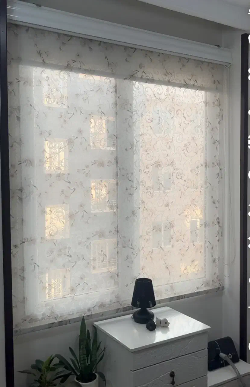 پرده زبرا دو‌مکانیزم شب و روز|پرده، رانر، رومیزی|تهران, افسریه شمالی|دیوار