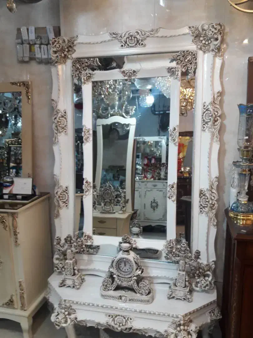 اینه شمعدان مخصوص عروس وداماد|بوفه، ویترین، کنسول|سراوان, |دیوار