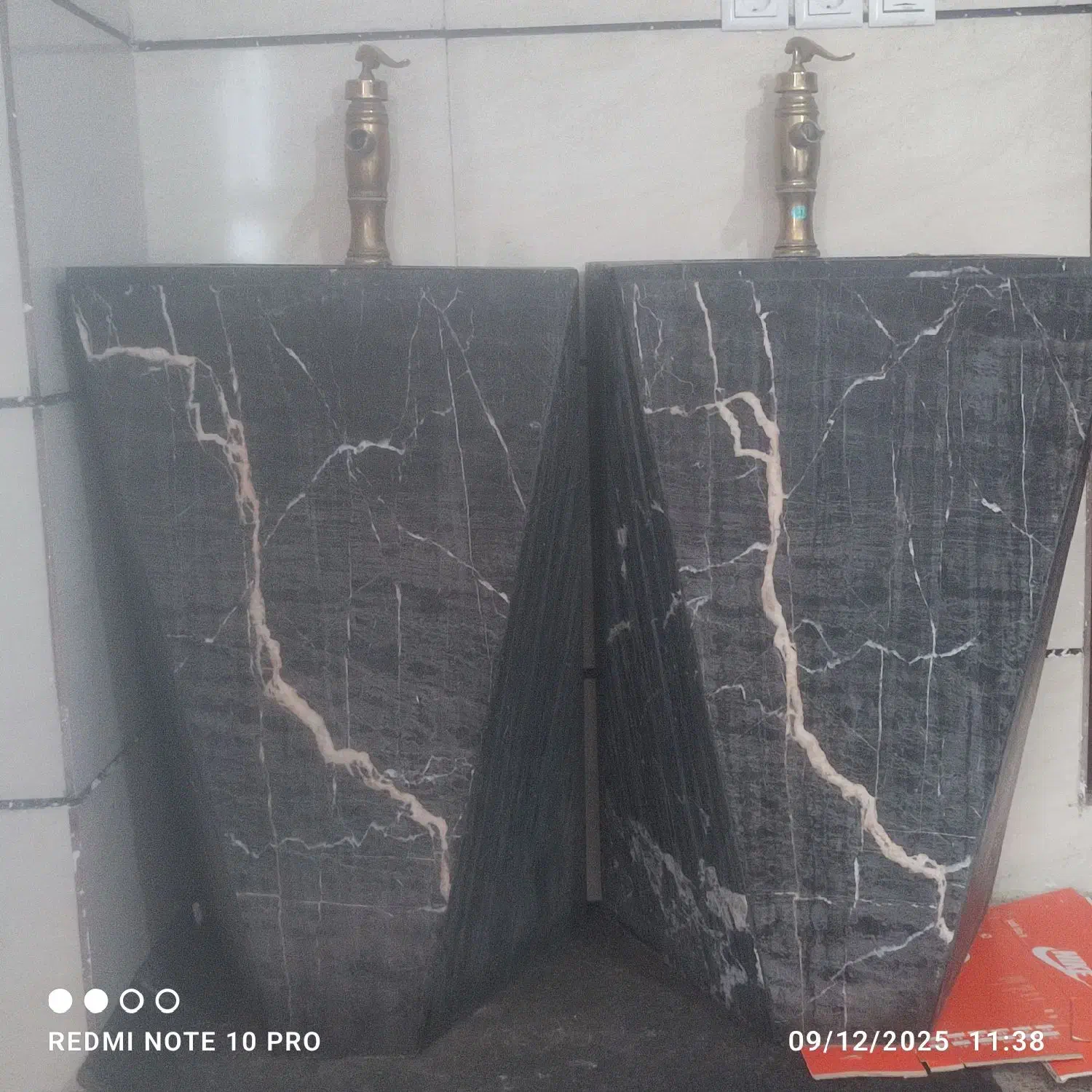 روشویی سنگی سرویس گرانیت سیاه|لوازم سرویس بهداشتی|اسلامشهر, شهرک مهدیه|دیوار