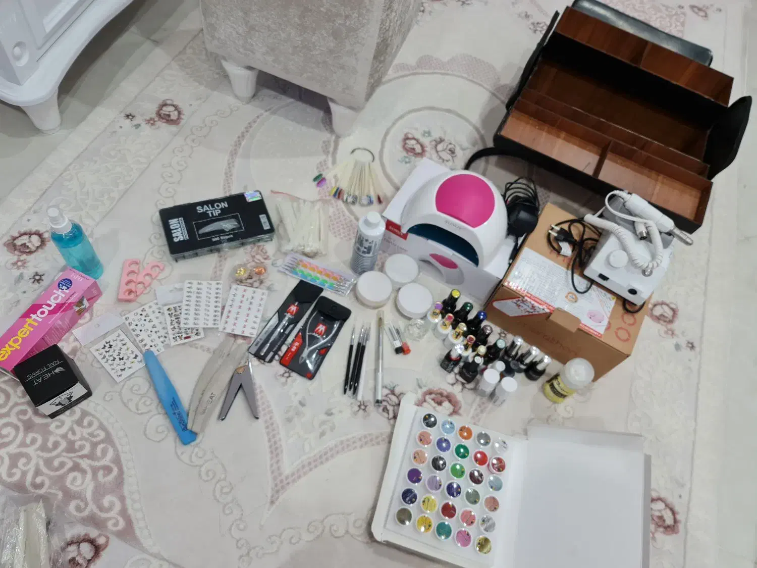 وسایل کاشت ناخن|آرایشی، بهداشتی، درمانی|بوشهر, |دیوار