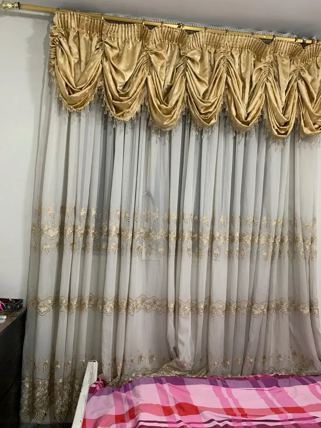 پرده یالان دار|پرده، رانر، رومیزی|تهران, منیریه|دیوار