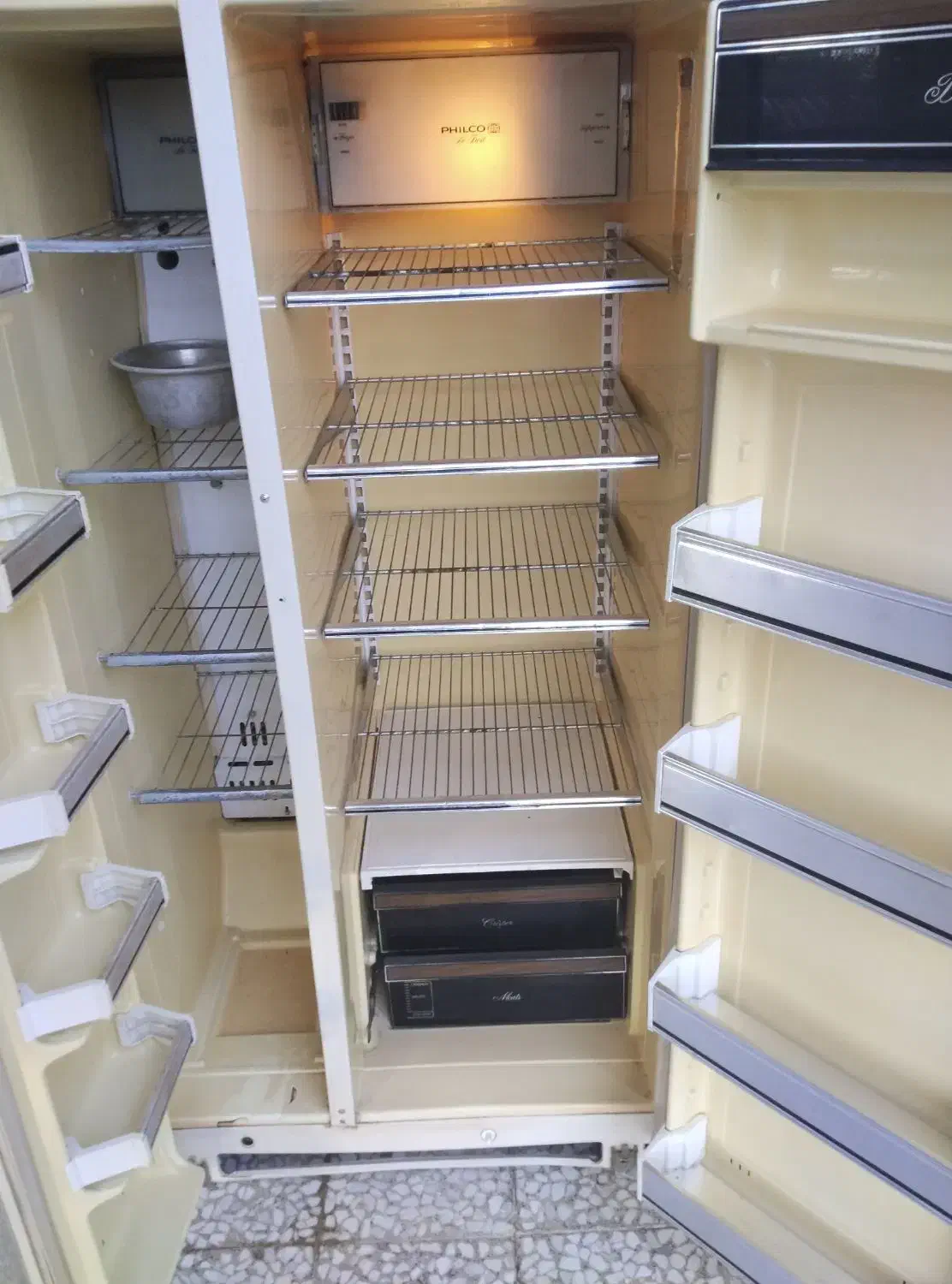 فیلکو اصل قدیمی امریکایی|یخچال و فریزر|هشتگرد, هشتگرد قدیم|دیوار