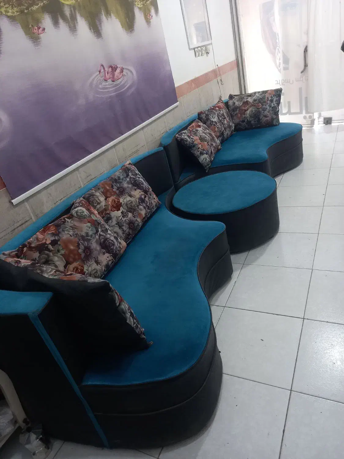 مبلمان ۷ نفره تمیز ومرتب|مبلمان خانگی و میز عسلی|گنبد کاووس, |دیوار