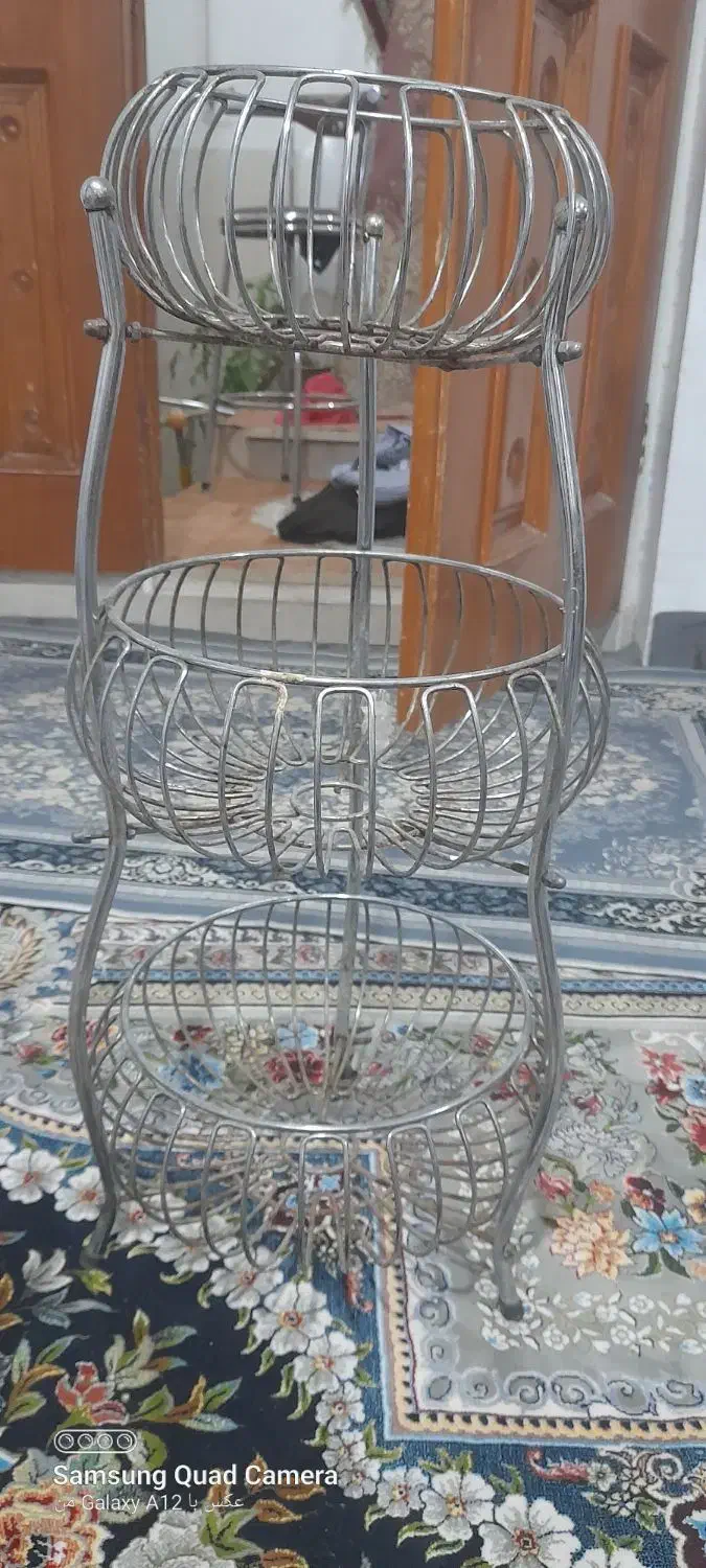 کتری جا سیب زمینی پیاز استند گل|ظروف نگهدارنده، پلاستیکی، یکبارمصرف|اراک, |دیوار