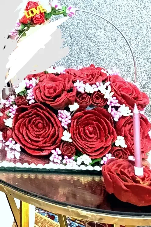 سینی حنا، گیفت حنا ویلدا ونبات ،گل حنا،دسته گل حنا|صنایع دستی و سایر لوازم تزئینی|چناران, |دیوار