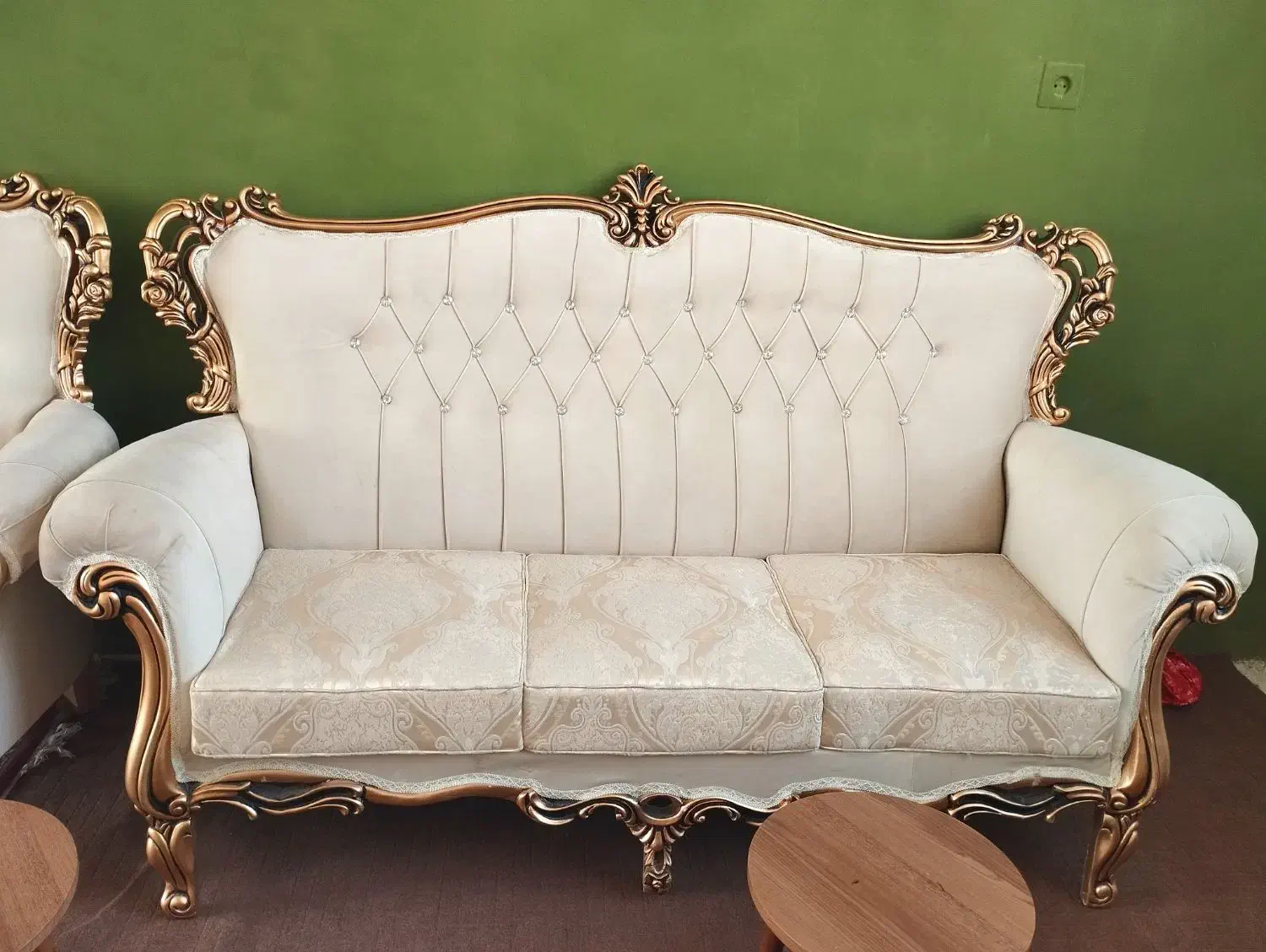 مبل سلطنتی نو|مبلمان خانگی و میز عسلی|شهرکرد, |دیوار