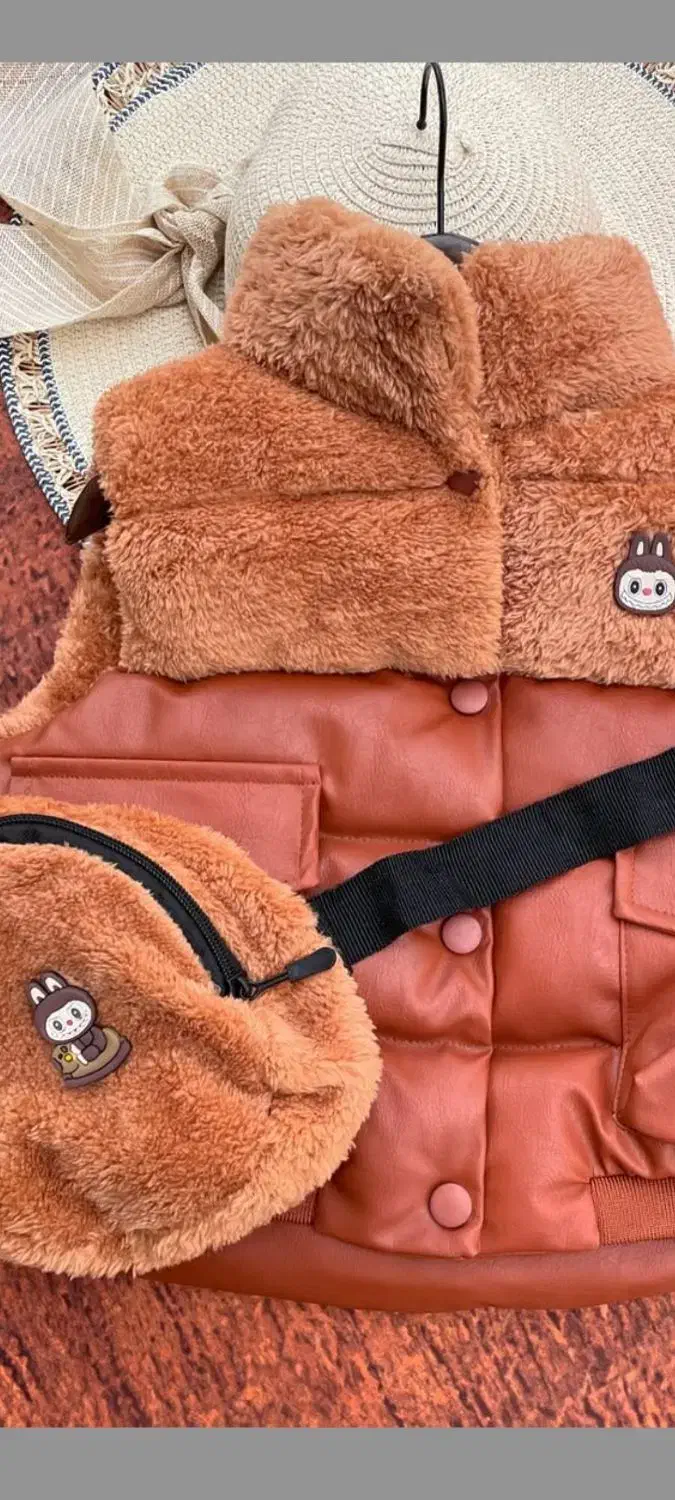 پافر کیف دار قشنگ لبوبو|کفش و لباس بچه|ارومیه, |دیوار