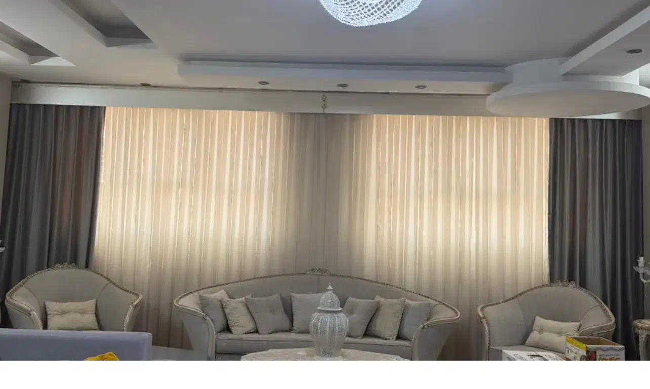 پرده|پرده، رانر، رومیزی|قم, شاه احمد قاسم|دیوار