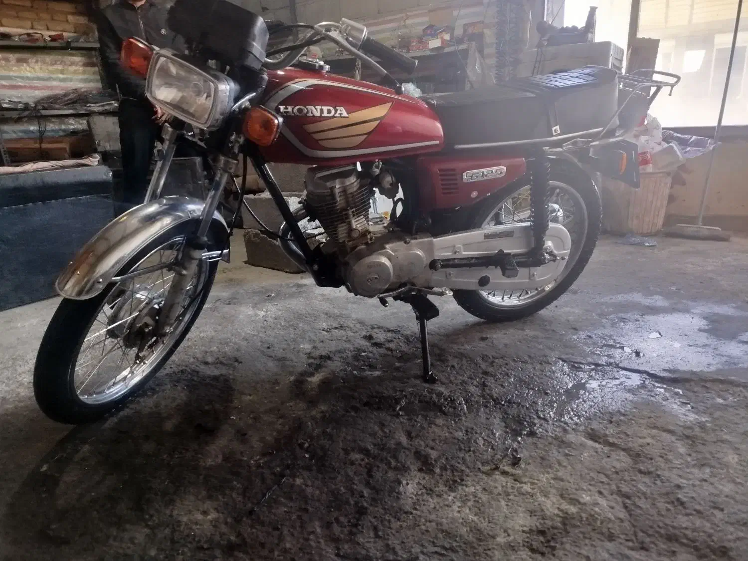 موتور 125 دارای سند|موتورسیکلت|مراغه, |دیوار