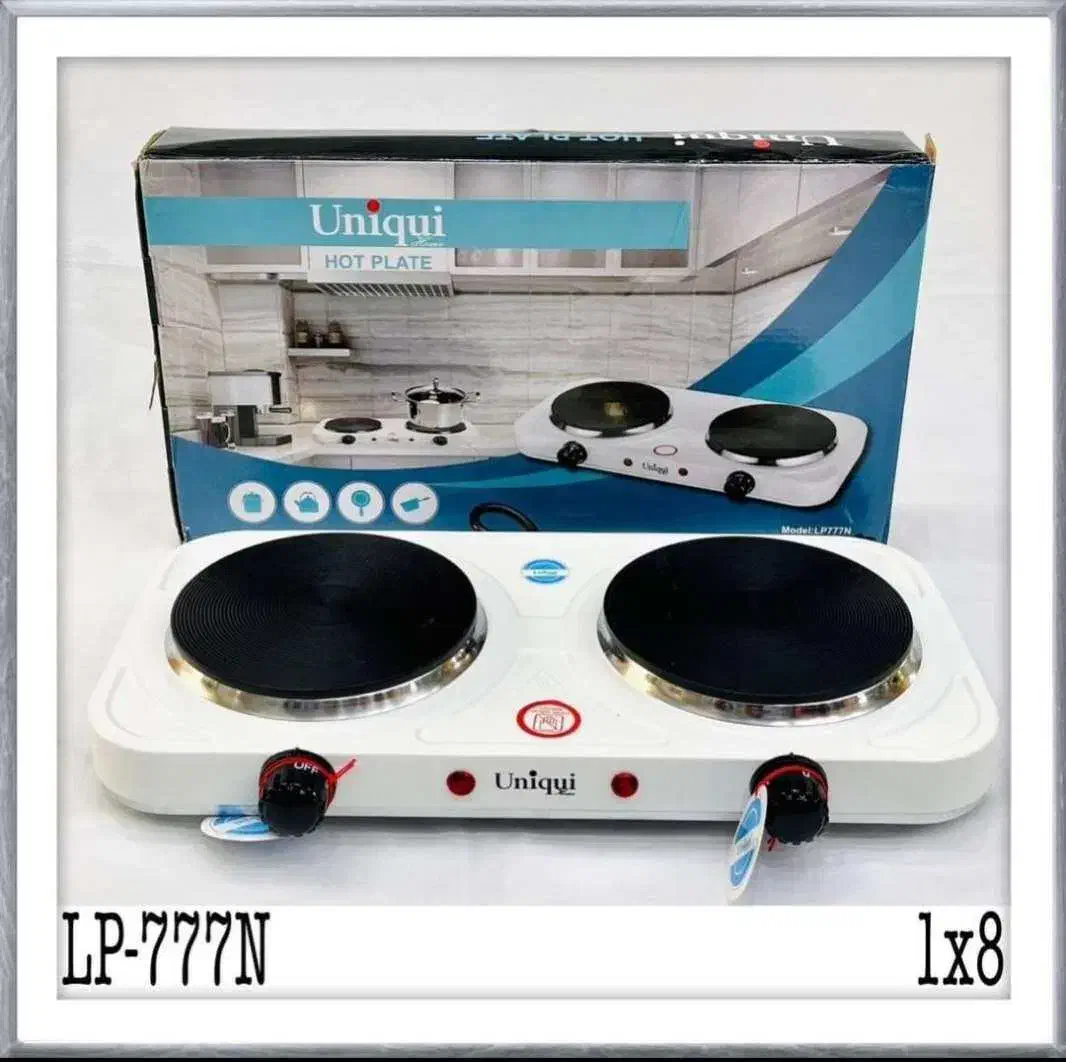 اجاق برقی دو شعله صفحه چدن برند یونیک ۷۷۷|اجاق گاز و لوازم برقی پخت‌وپز|مشهد, مصلی (کارمندان اول)|دیوار