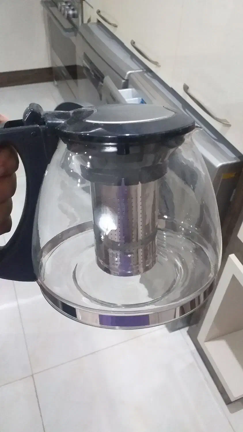 چای ساز مشکی کنوود|سماور، چای‌ساز، قهوه‌ساز|اصفهان, ملک‌شهر|دیوار