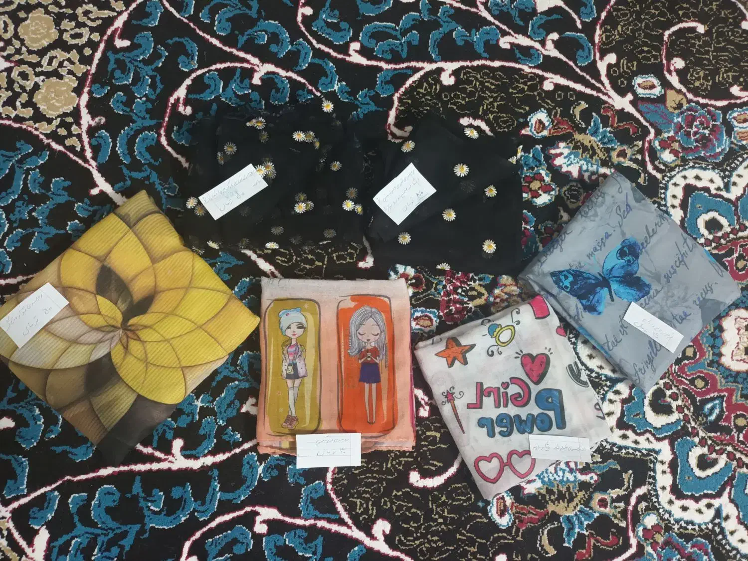 روسری و شال همه رقم|لباس|حمیدیا, |دیوار