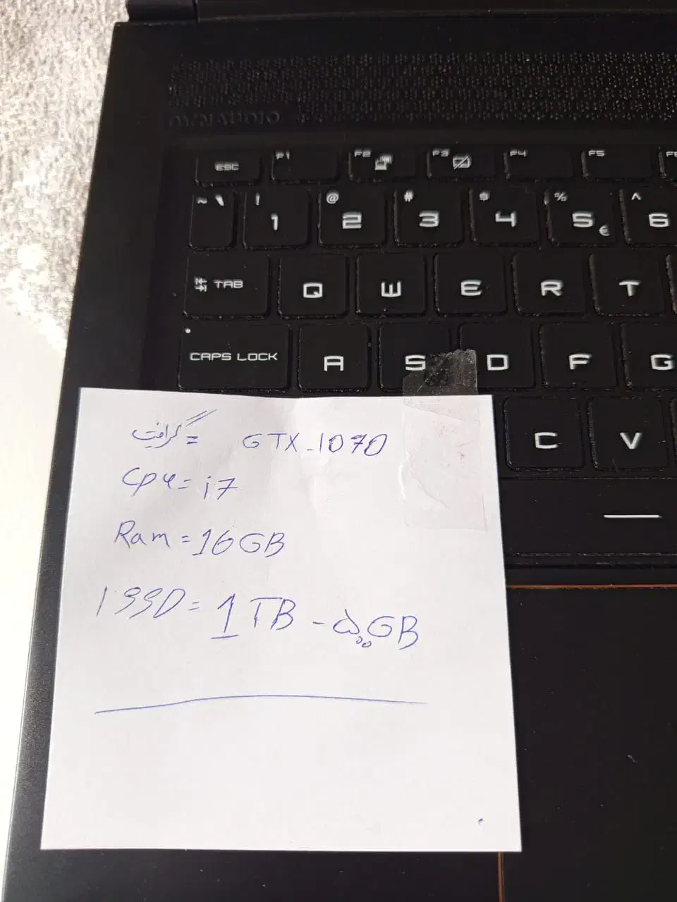 لپ تاب گیمینگ msi|رایانه همراه|فسا, |دیوار