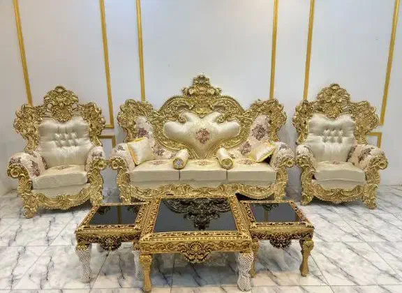 فروش ویژه مبل سلطنتی از خمینی شهر|مبلمان خانگی و میز عسلی|لنجان, |دیوار