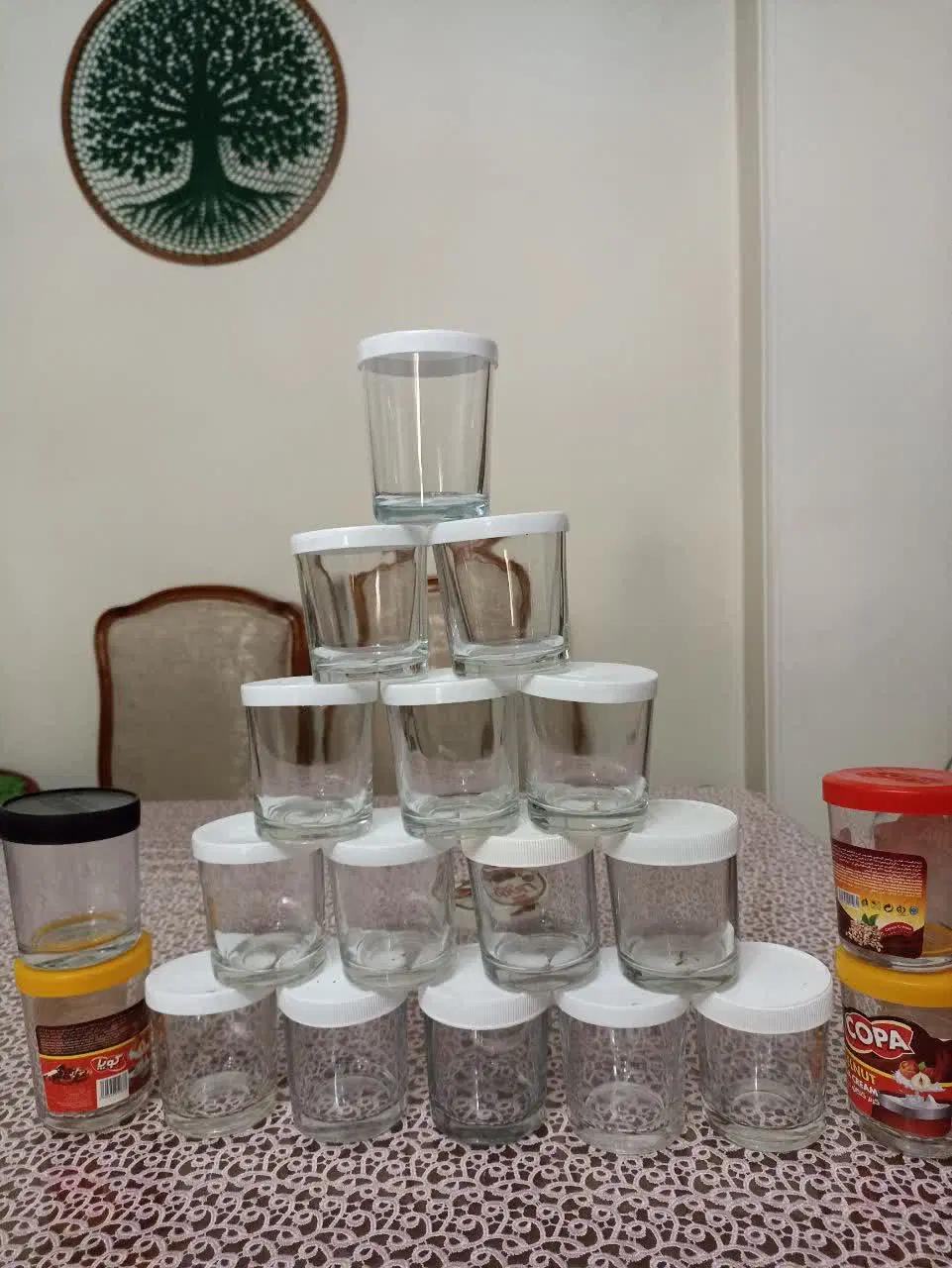 بطریهای شیشه ای و لیوان درب دار|ظروف نگهدارنده، پلاستیکی، یکبارمصرف|تهران, هفت حوض|دیوار