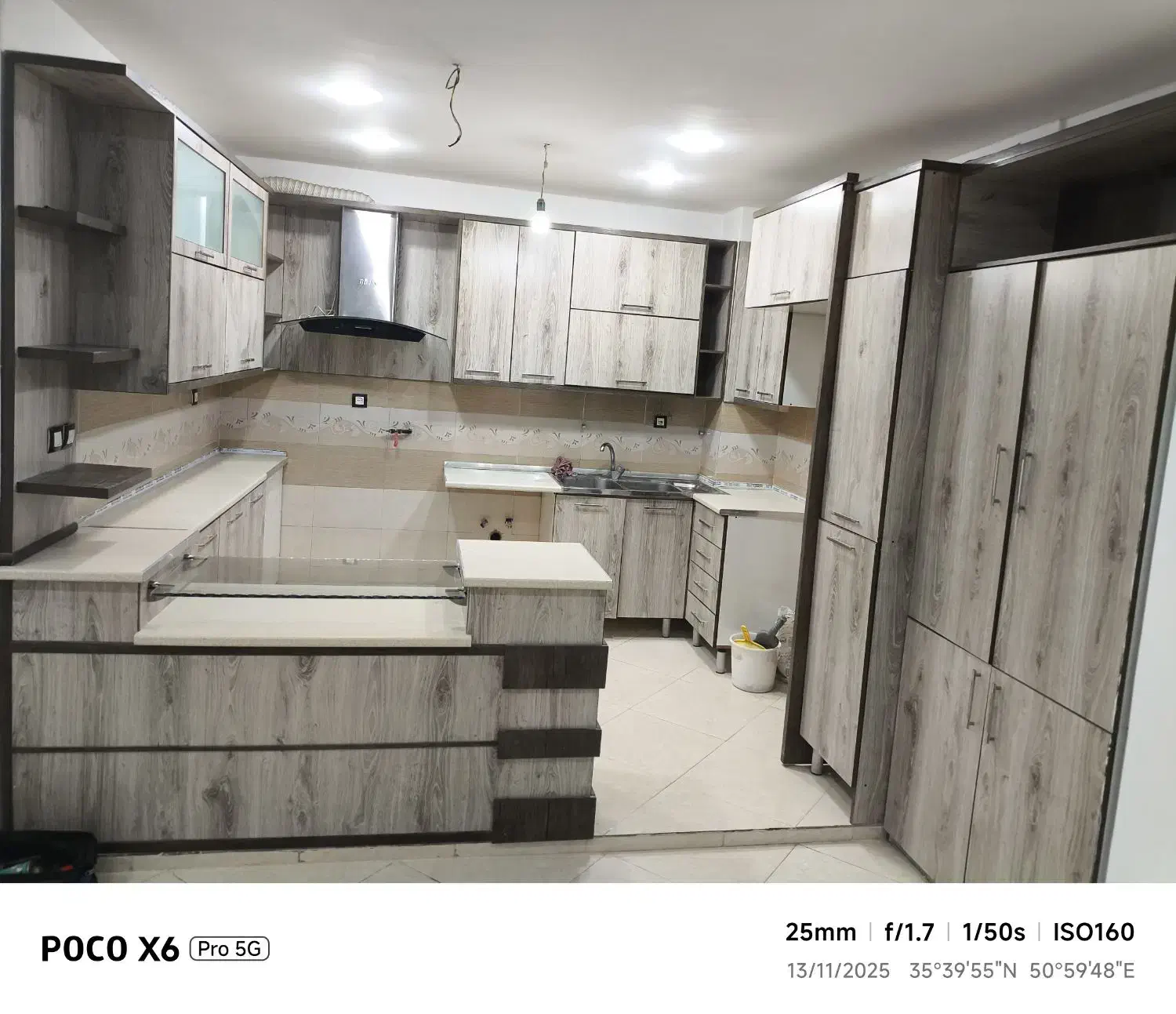 کابینت آشپزخانه ام دی اف در حد نو|مصالح و تجهیزات ساختمان|اندیشه, شهرک مریم|دیوار