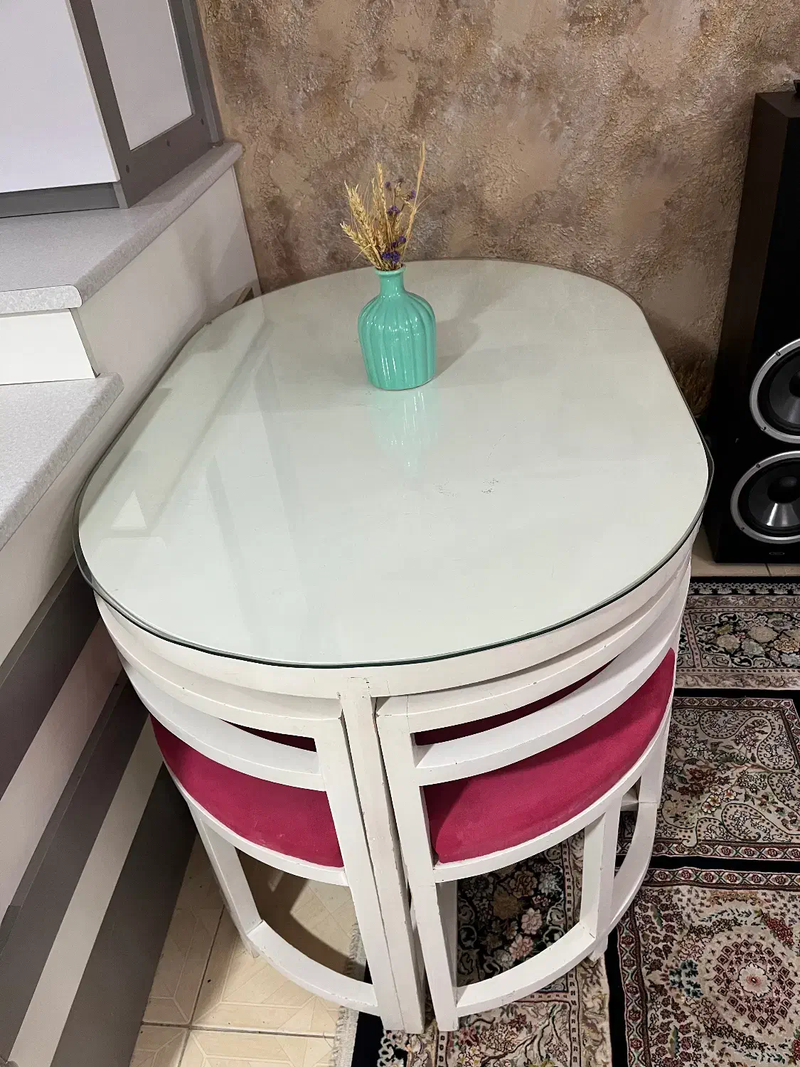 میز ناهار خوری کم جا|میز و صندلی غذاخوری|مشهد, حیدرآباد|دیوار