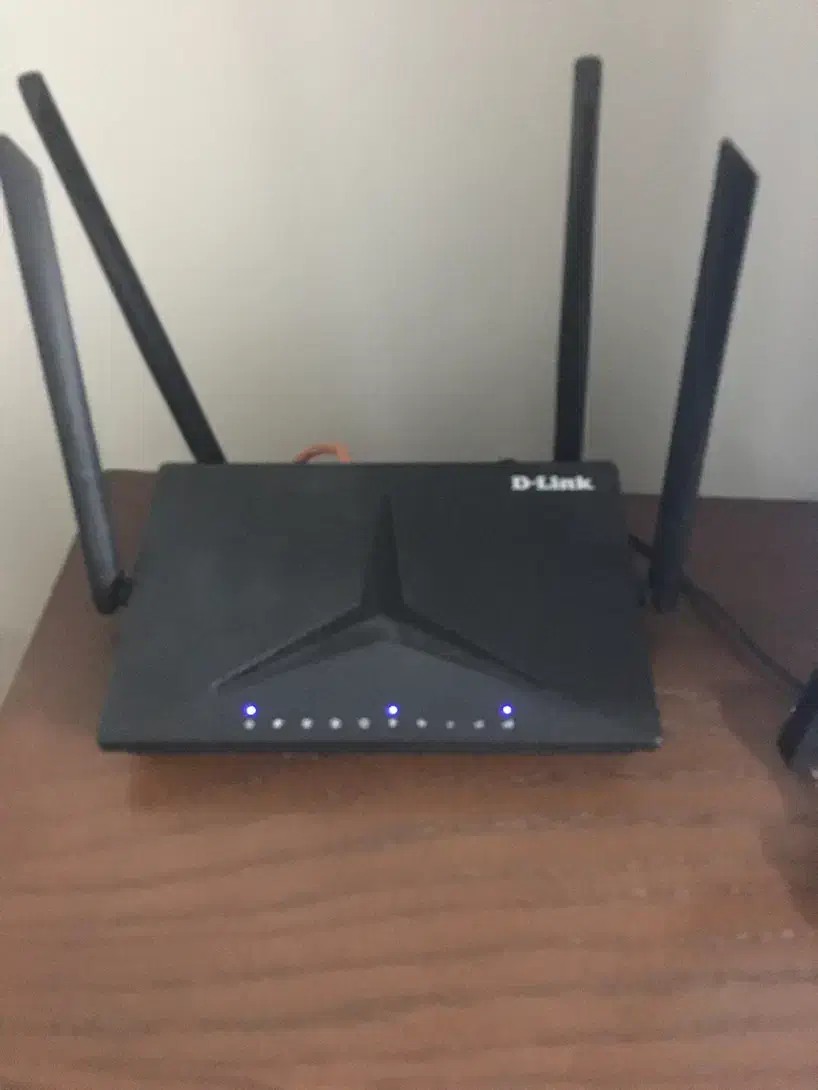 مودم سیکارتی دیلینک ۴انتن نو بهمرا متعلقات فابریکی|مودم و تجهیزات شبکه|بجنورد, |دیوار