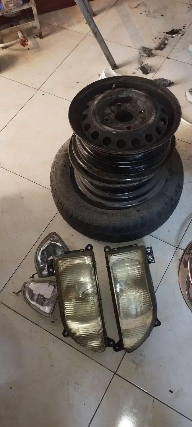 رینگ و چراغ پراید|قطعات یدکی و لوازم جانبی|فردیس, شهرک ارم|دیوار