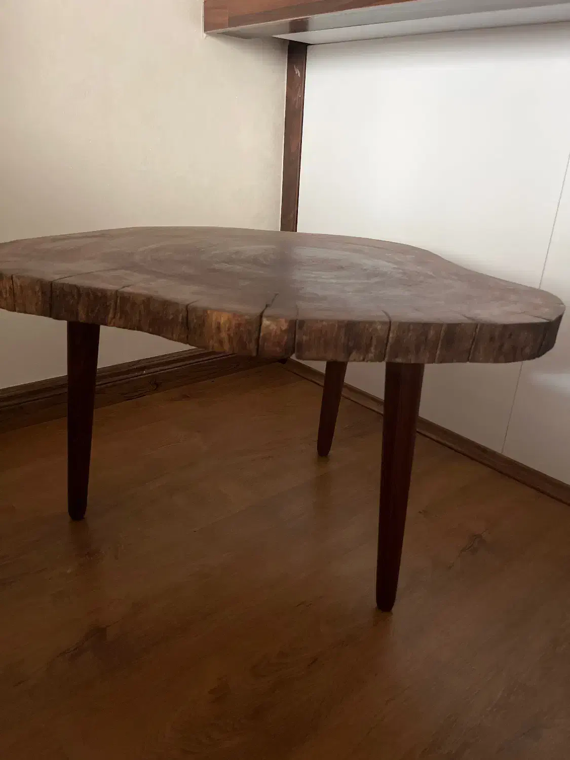 میز چوبی کنار مبلی|مبلمان خانگی و میز عسلی|گرمدره, |دیوار