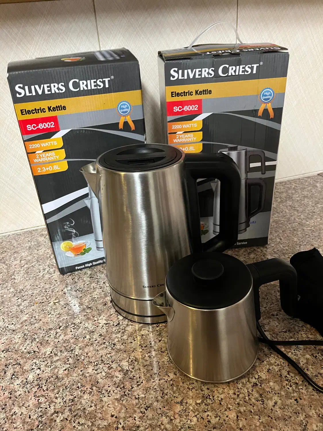 چایی ساز استیل برند سیلورکرست|سماور، چایساز، قهوهساز|قم, شاه سید علی|دیوار