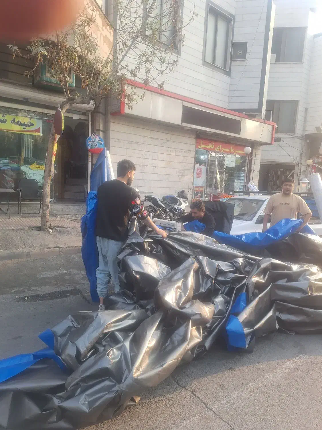 برزنت ال ار گونی لمینت itG دوخت چادر|کوهنوردی و کمپینگ|تهران, افسریه شمالی|دیوار