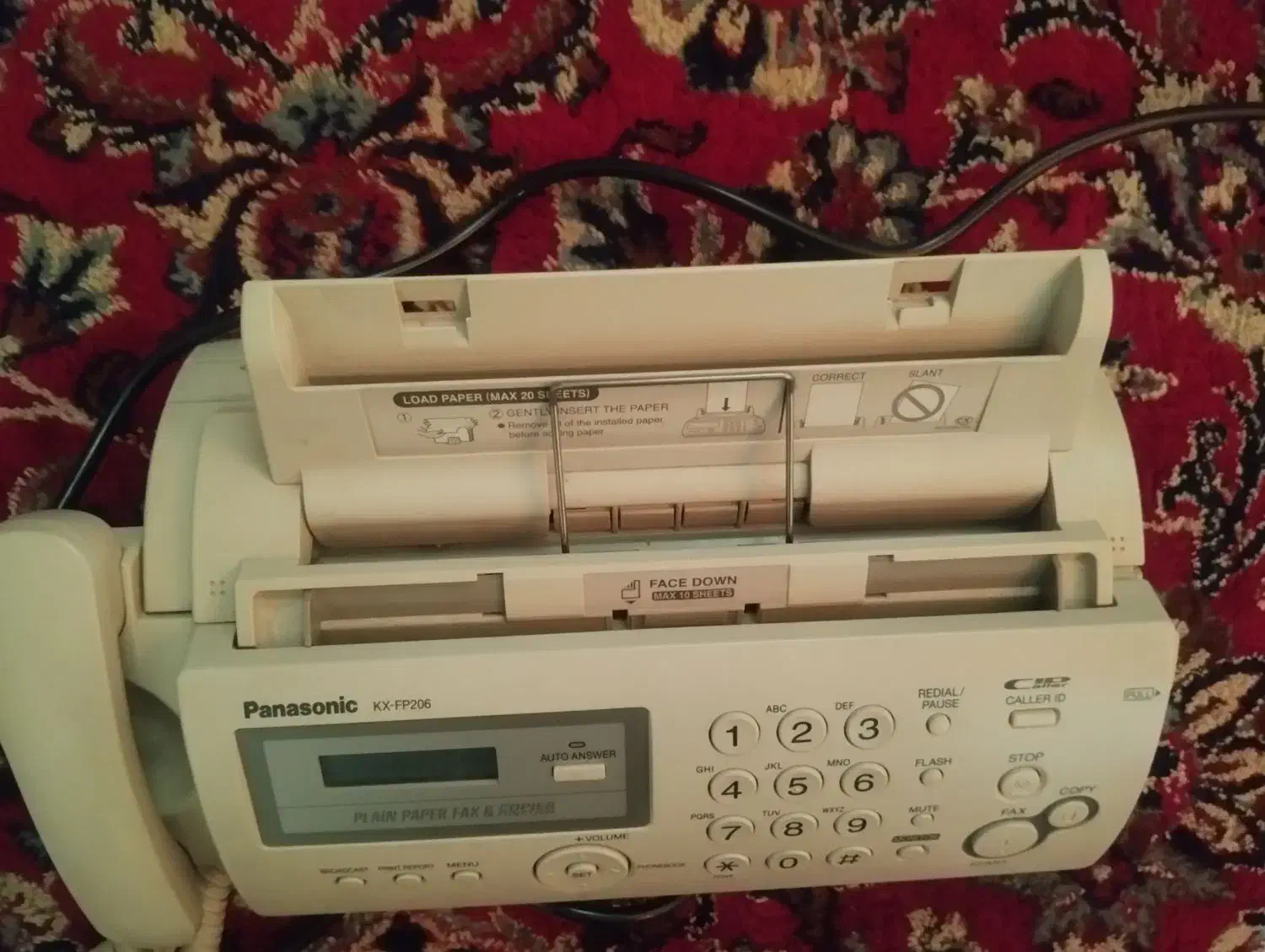 تلفن فکس کاملا سالم|پرینتر، اسکنر، کپی، فکس|گنبد کاووس, |دیوار